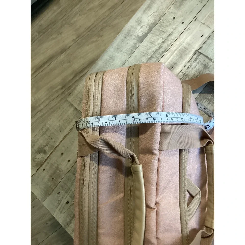 Bagsmart Pink Laptop Briefcase Messenger Bag Multi Compartment Travel Work Tote